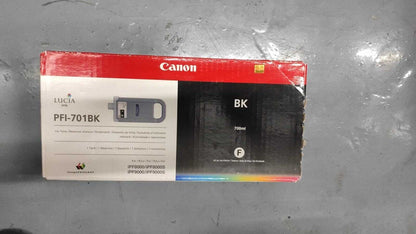Genuine lot of Canon PFI-701 ink cartridges 700ml - ImagePROGRAF iPF 8000 9000
