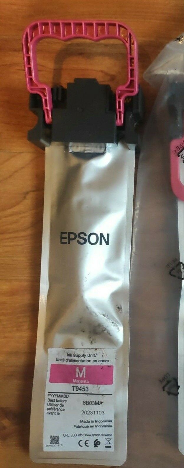 Genuine Lot of Epson T9441/T9442/T9443/T9444/T9451/T9453 Inks cartridges - VAT