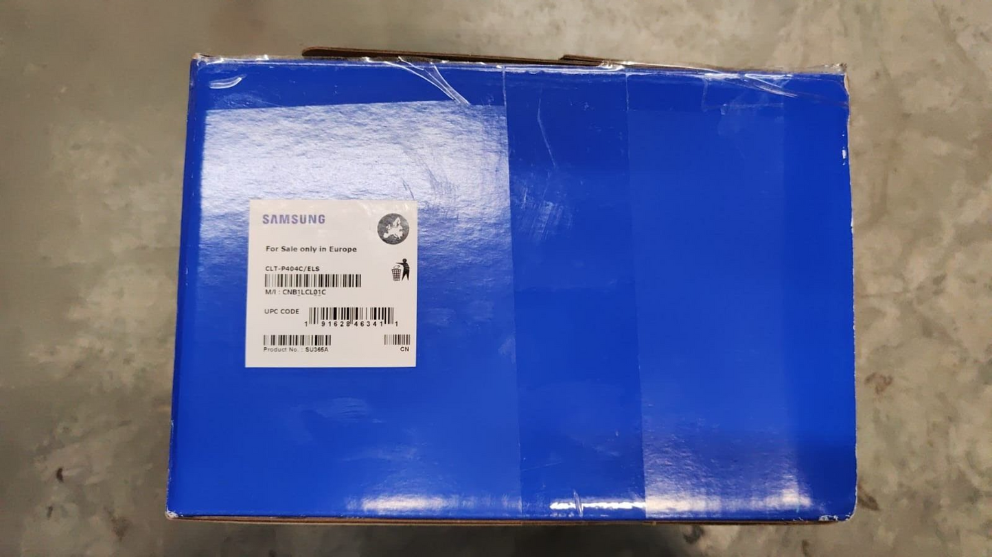 Genuine Samsung CLT-P404C Black Cyan Magenta Yellow toners for C43X C48X (P404C)