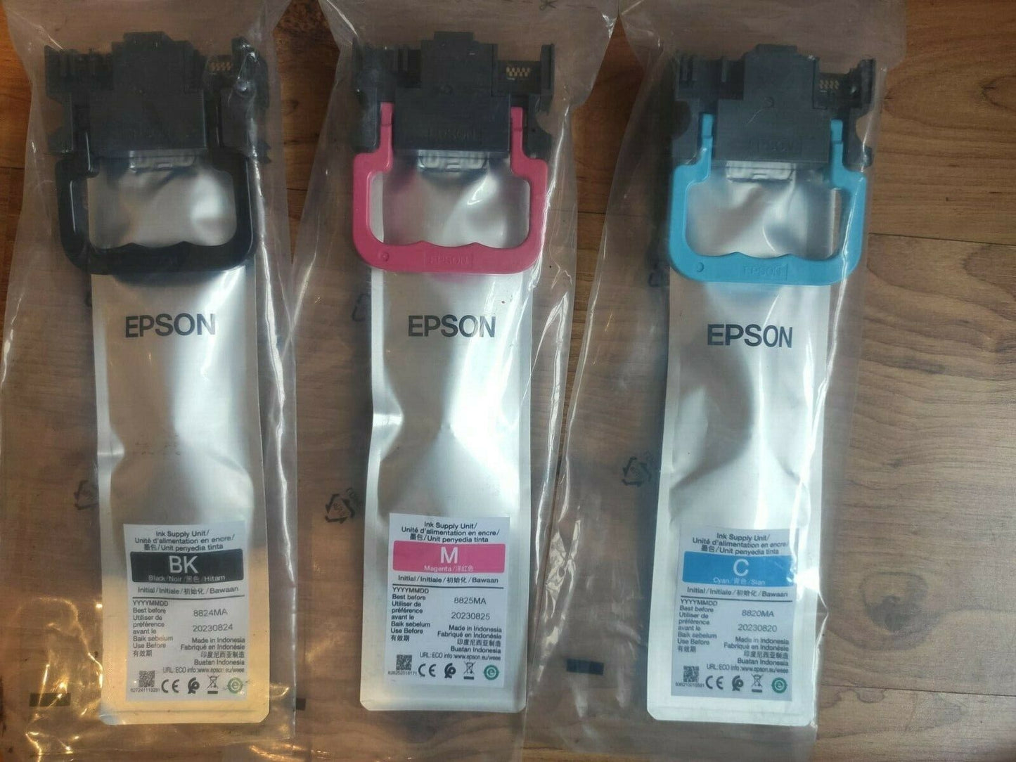 Genuine Lot of Epson T9441/T9442/T9443/T9444/T9451/T9453 Inks cartridges - VAT