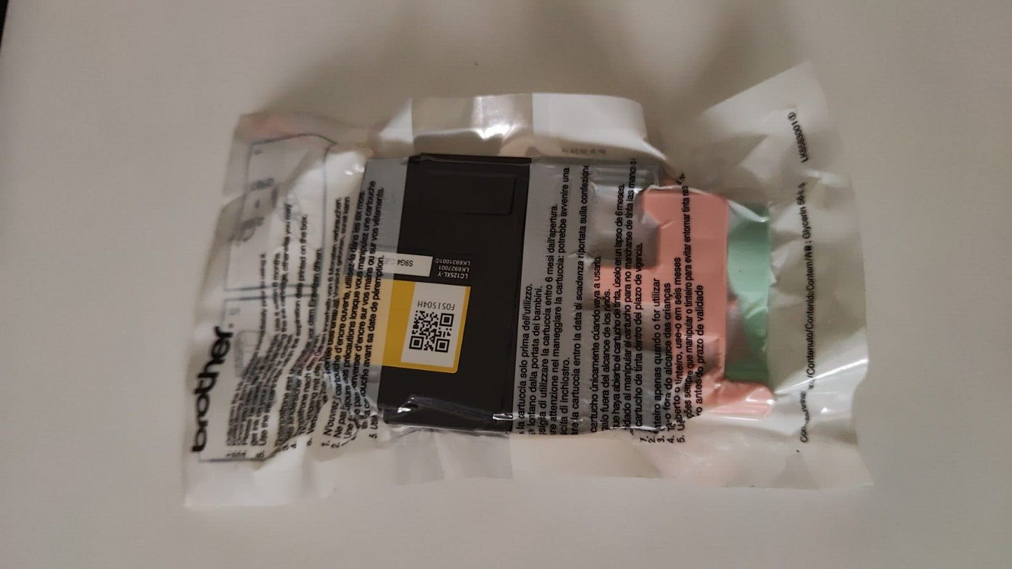 Genuine Brother LC125XL Yellow Ink Cartridges - FREE UK DELIVERY! - VAT inc.