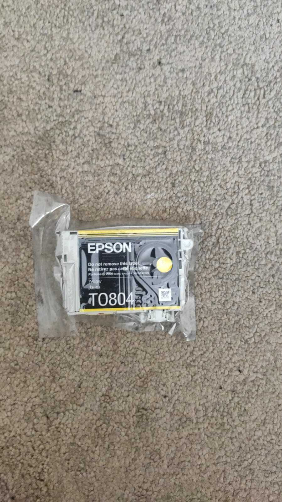 Genuine lot EPSON T0807 Ink Cartridges - (T0801 T0802 T0803 T0804 T0805 T0806)