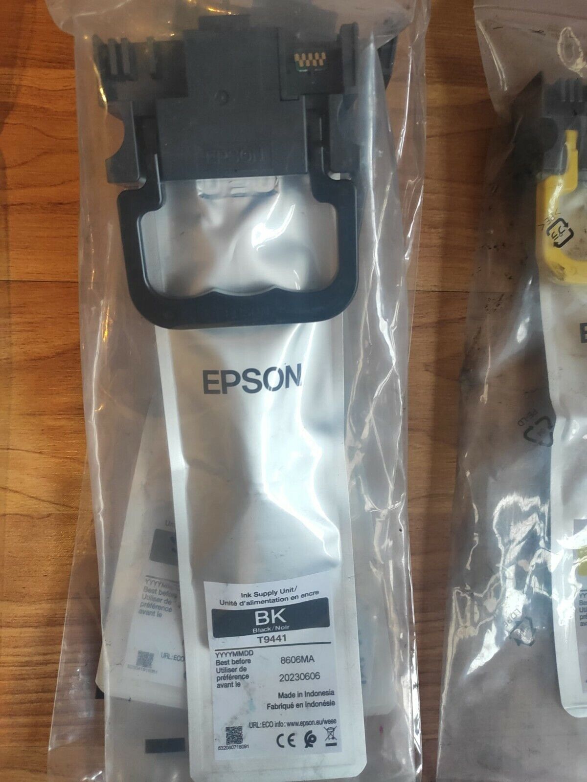 Genuine Lot of Epson T9441/T9442/T9443/T9444/T9451/T9453 Inks cartridges - VAT