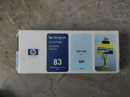 Genuine lot of HP 83 UV Ink Cartridges 680ml - Designjet 5000 - VAT included