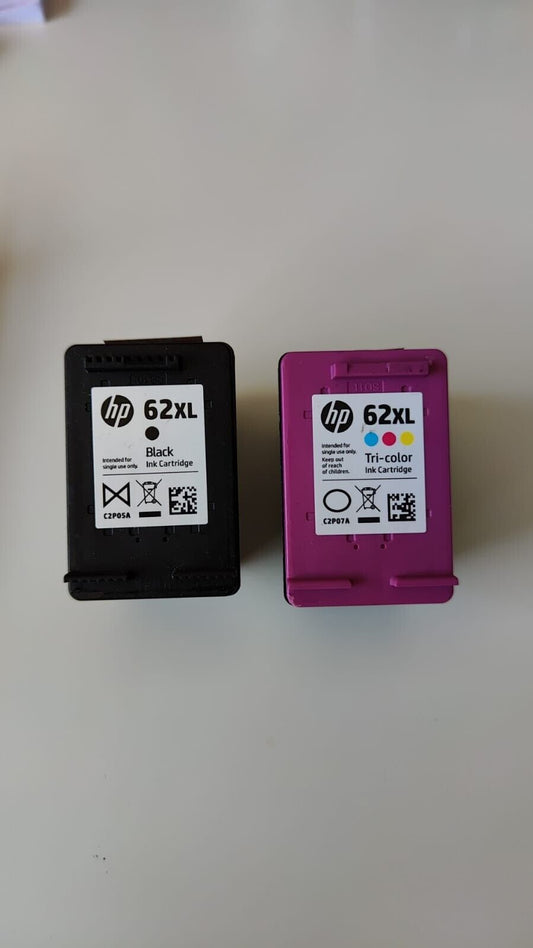 UNBOXED HP 62XL Black + Tri-Colour Ink Cartridges - FREE UK DELIVERY! - VAT inc.
