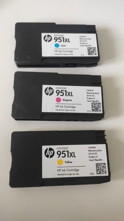 Genuine lot HP 950XL & HP 951XL Ink Cartridges (C2P43AE) - FREE UK DELIVERY