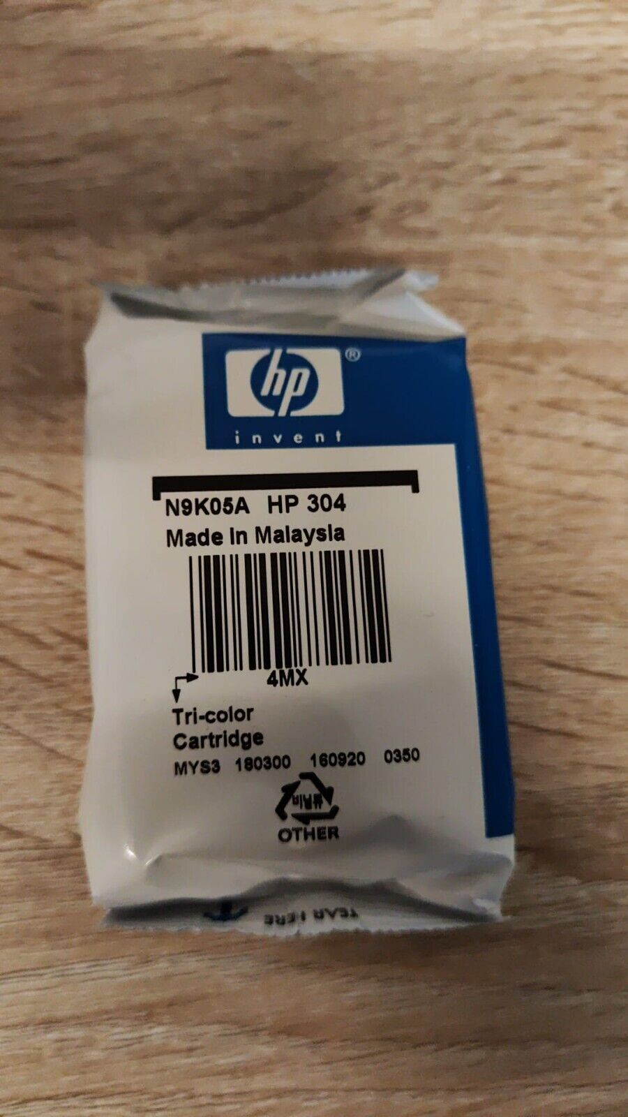 Genuine HP 304 Colour ink cartridges (N9K05AE) - FREE UK DELIVERY! VAT included