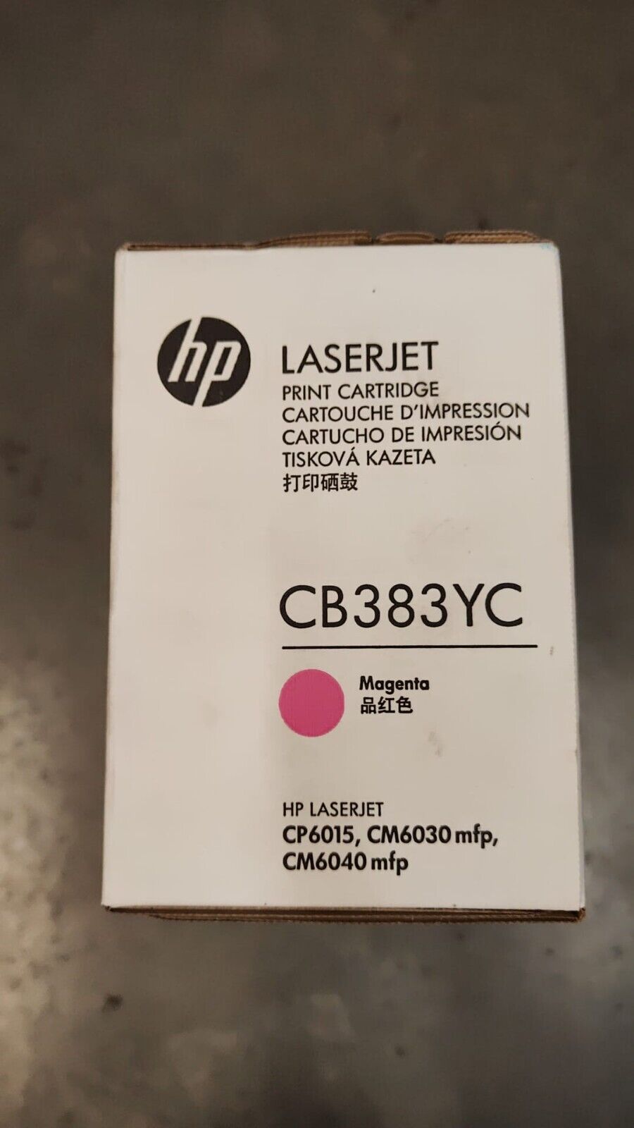 Genuine HP 824A Magenta Toner Cartridge (CB383A) - FREE UK DELIVERY! VAT inc.