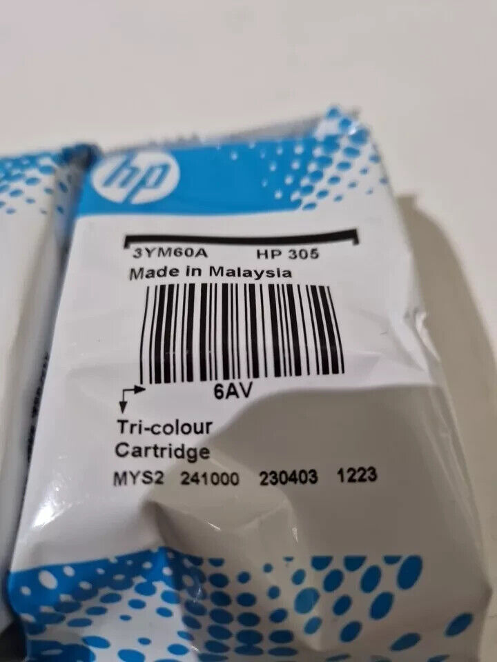 Genuine HP 305 Black + Colour Ink Cartridges - FREE UK DELIVERY! VAT included