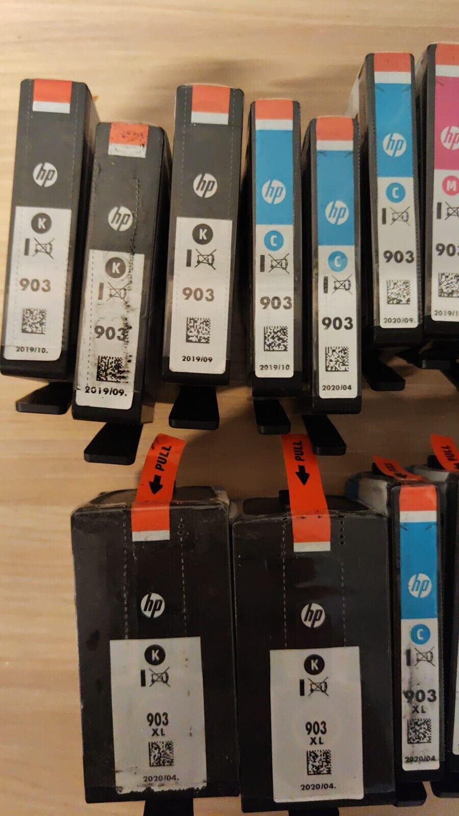 Genuine lot of HP 903 & 903XL Ink Cartridges - OLDER GENERATION (READ LISTING)
