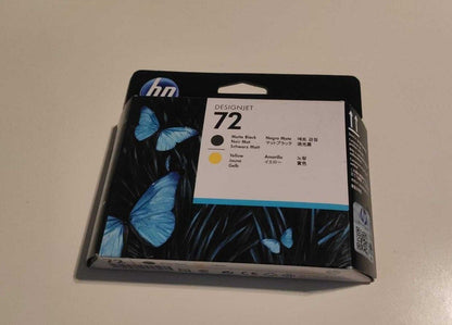 Genuine HP 72 printheads - (C9380A C9383A C9384A) - FREE UK DELIVERY! VAT inc