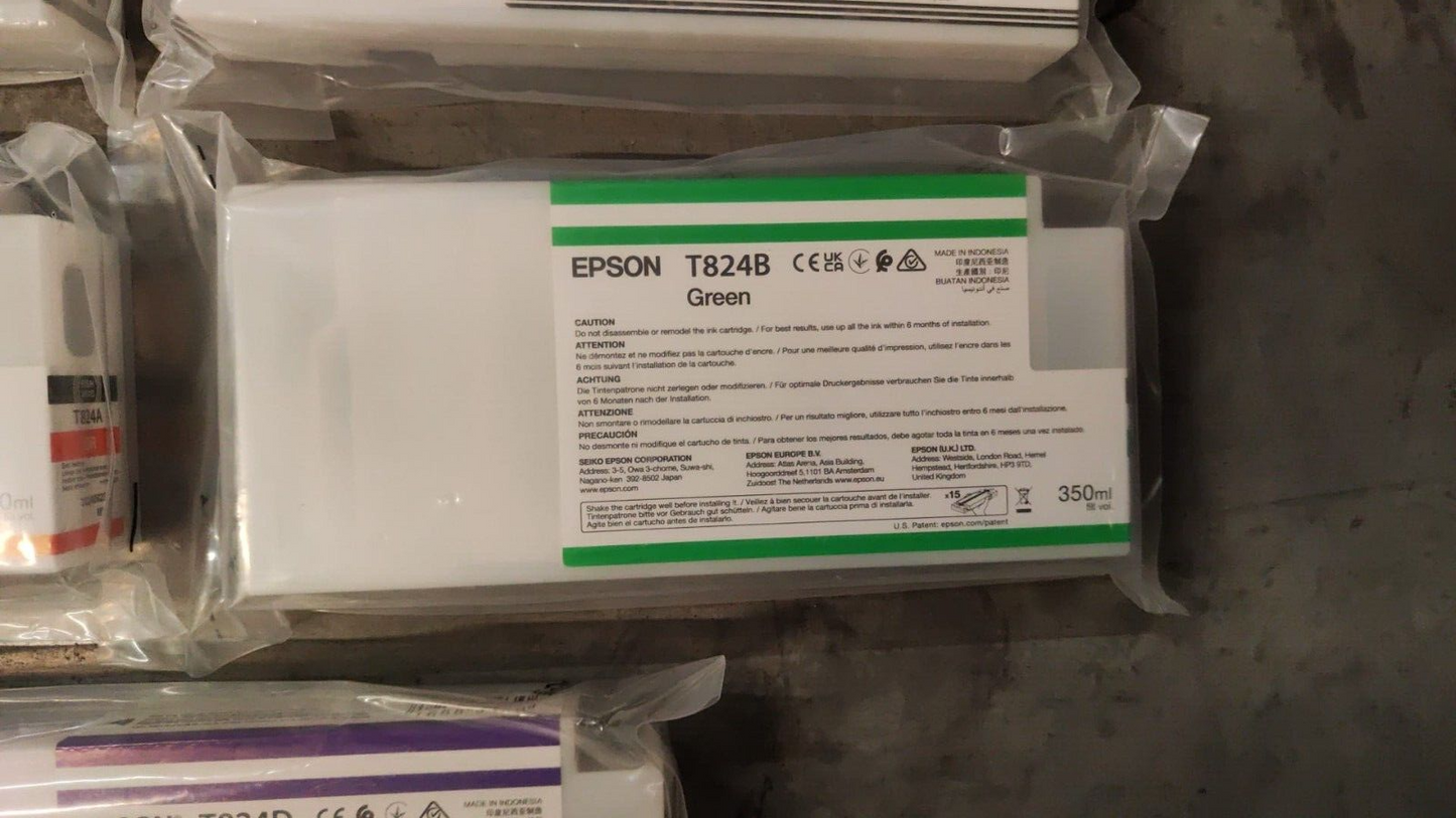 Genuine Epson T8241 T8242 T8243 T8244 T8245 T8246 T8247 T8248 T8249 T824A/B ink