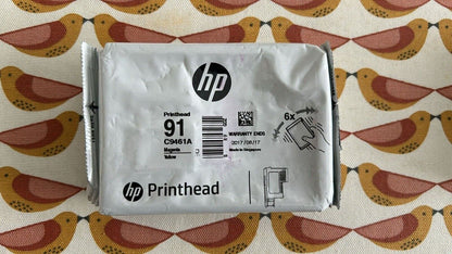 Genuine HP 91 Printheads C9460A C9461A C9462A C9463A - FREE UK DELIVERY! VAT inc