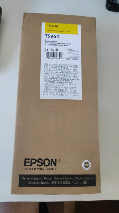 Genuine Epson T5961 T5962 T5968 Ink Cartridges (350ml) - FREE UK DELIVERY!