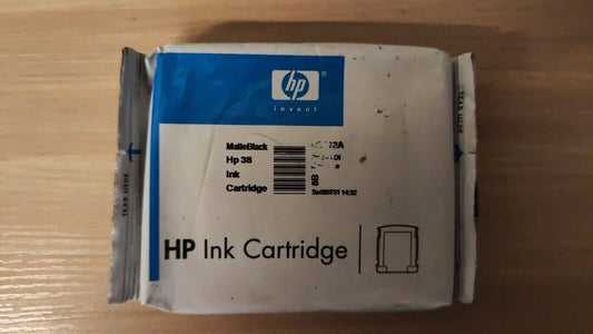 Genuine HP 38 Ink Cartridges (C9412A-C9419A) lot - FREE DELIVERY - VAT included