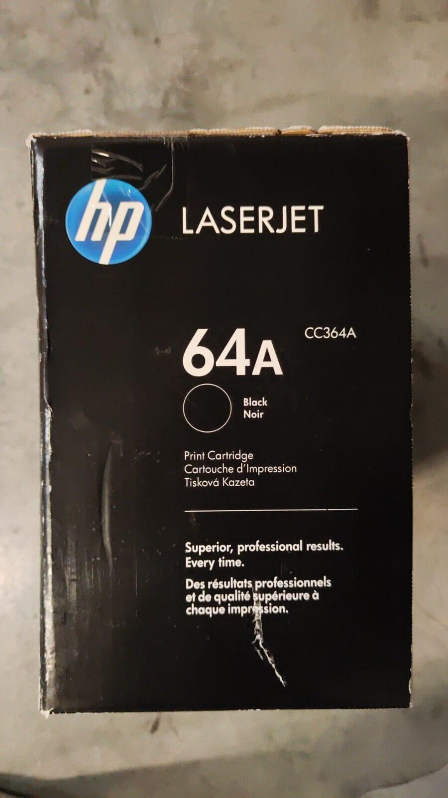 Genuine HP 64A Black Toner Cartridge (CC364A) - FREE UK DELIVERY! VAT included