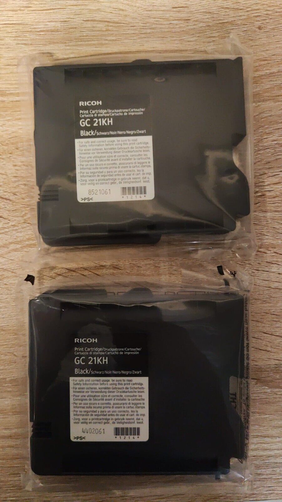 Genuine Ricoh GC21 / GC21H High Yield Ink Cartridges - FREE UK DELIVERY! VAT inc