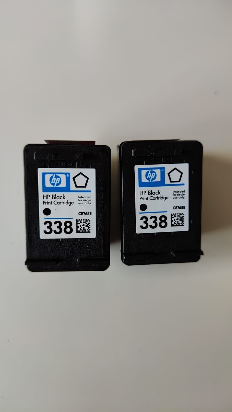 2x UNBOXED HP 338 Black Ink Cartridges (C8765EE) - FREE UK DELIVERY!