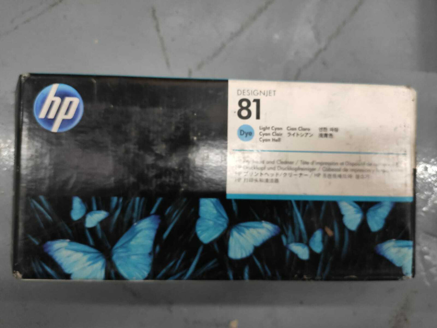 Genuine lot of HP 81 Printhead and Cleaners (C4950-C4955A) - VAT included