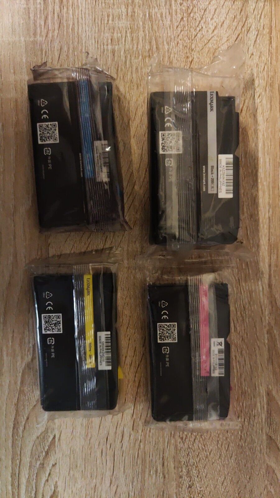 Genuine Lexmark 200XL Black Cyan Magenta Yellow Ink Cartridges - Free Delivery!