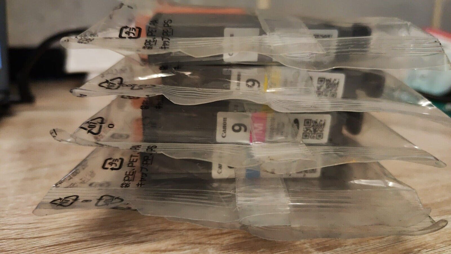 Genuine Canon PGi-7 Black & PGi-9 Colour Ink Cartridges lot - FREE UK DELIVERY!