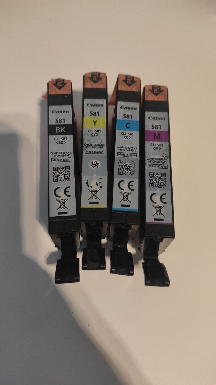 UNBOXED Canon CLI-581 Black Cyan Magenta Yellow - FREE UK DELIVERY - VAT inc.