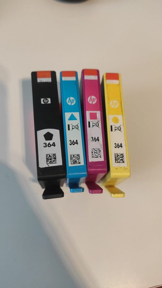 UNBOXED HP 364 Ink Cartridges Black Cyan Magenta Yellow - FREE UK DELIVERY! VAT