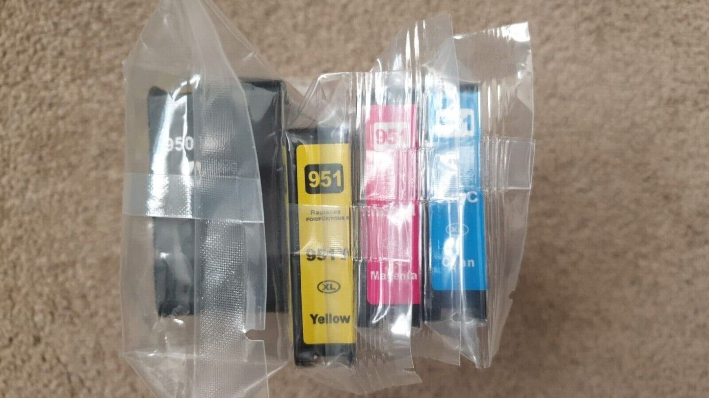 HP 950XL & HP 951XL Remanufactured Ink Cartridges (C2P43AE) - FREE UK DELIVERY