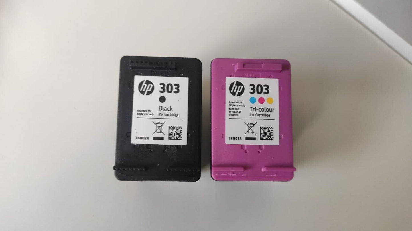 UNBOXED HP 303 Black + Colour Ink Cartridges - FREE UK DELIVERY! Original