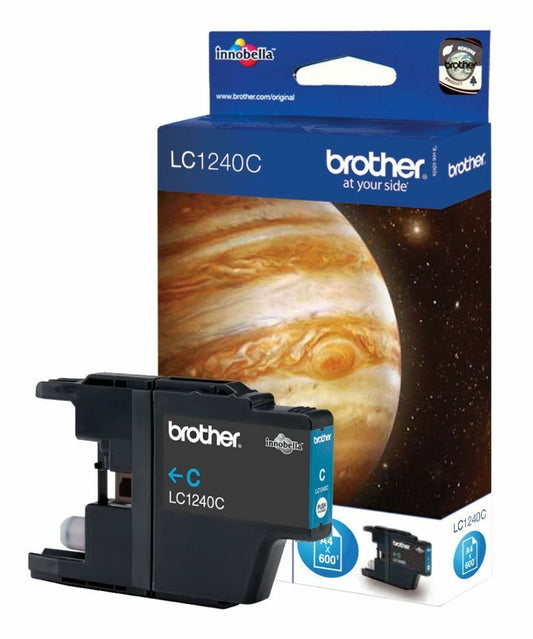Genuine Brother LC1240 Cyan Ink Cartridge - FREE UK DELIVERY - VAT included