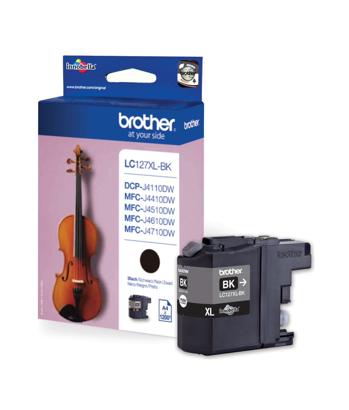 Genuine Brother LC127XL Black Ink Cartridge - FREE UK DELIVERY! - VAT included