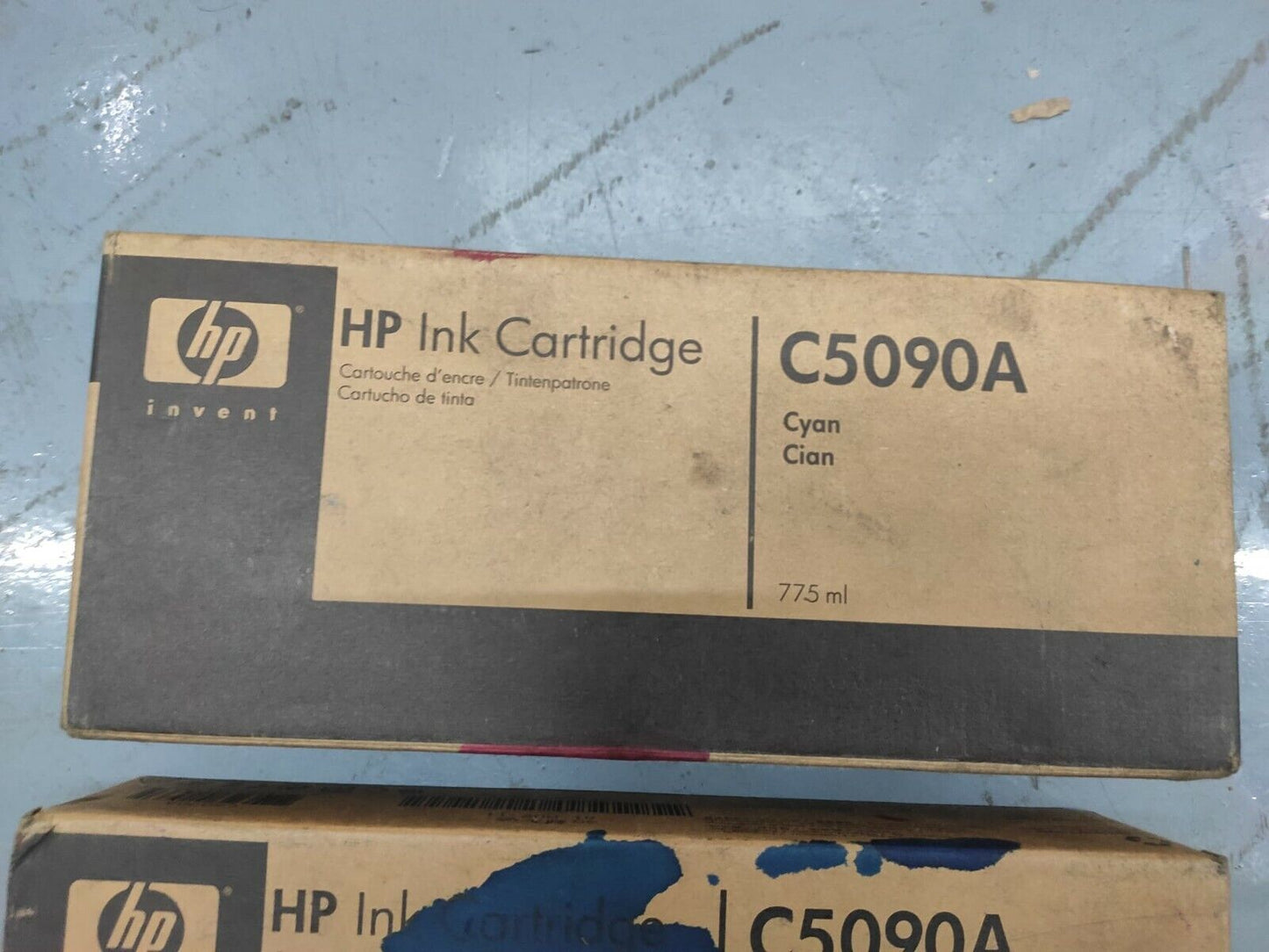Genuine HP 76 Cyan Ink Toner Cartridge (C5090A) 775ml - FREE UK DELIVERY - VAT