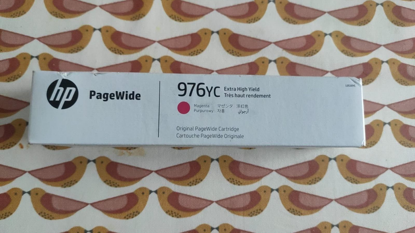 Genuine HP 976YC Magenta Ink Cartridge for Pagewide PRO P55250 FREE UK DELIVERY!