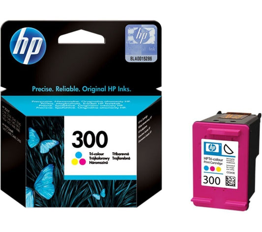 Genuine HP 300 Colour ink cartridges (CC643EE) - FREE UK DELIVERY! VAT included