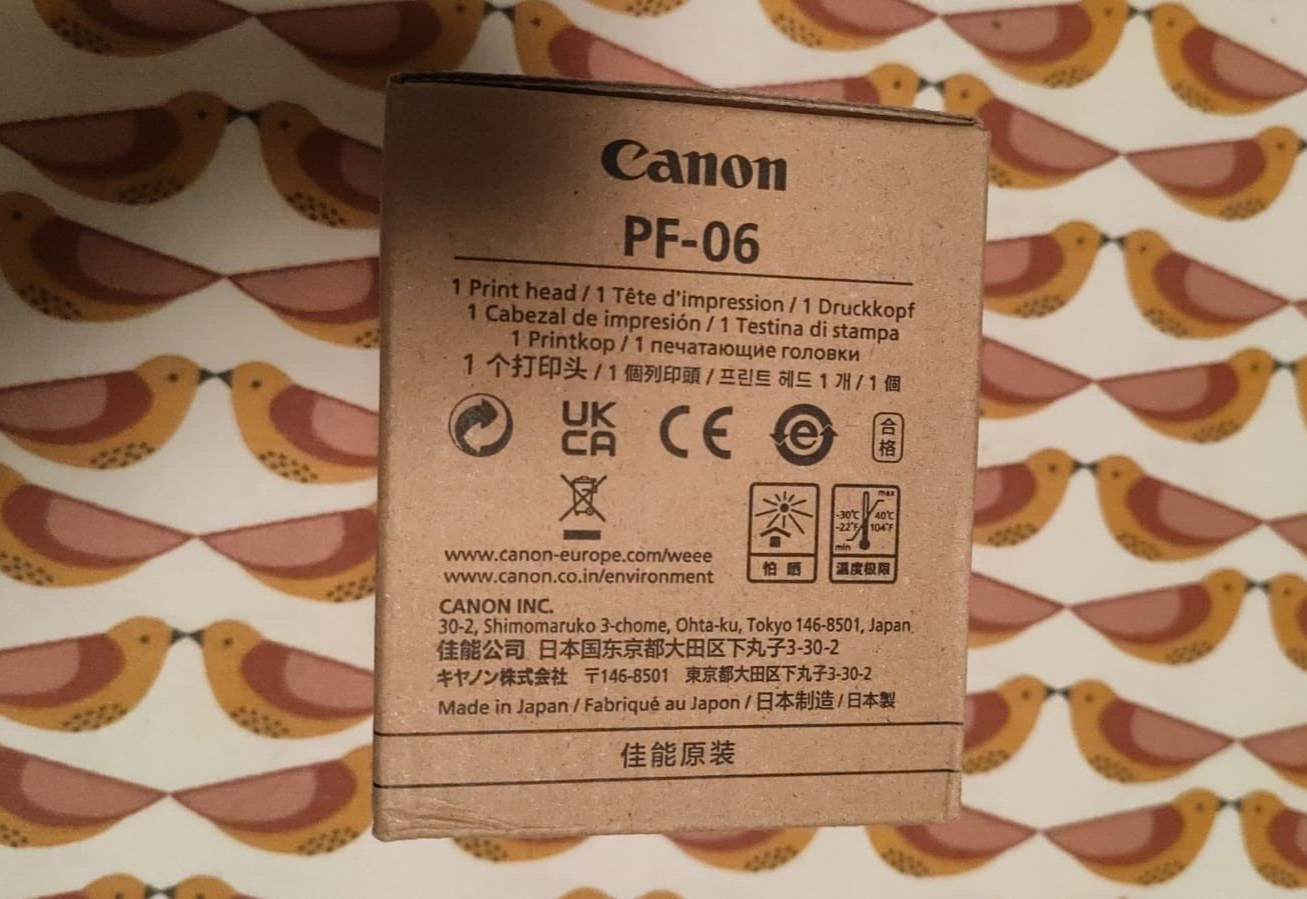 Original Canon PF-06 Printhead - FREE UK DELIVERY! (PF06)