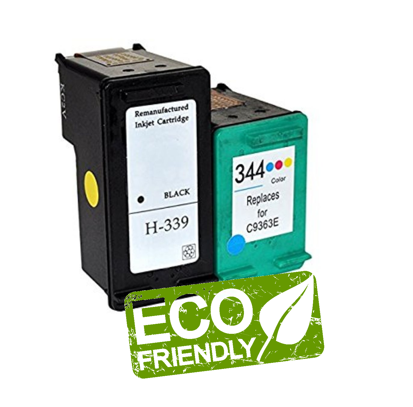 HP 339 Black & HP 344 Colour Remanufactured Ink Cartridges - FREE UK DELIVERY!