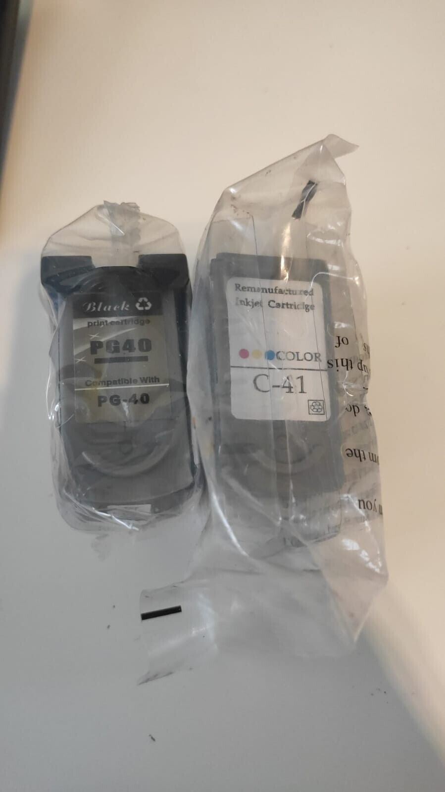 Canon PG-40 Black + CL-41 Colour Remanufactured Ink Cartridges FREE UK DELIVERY!