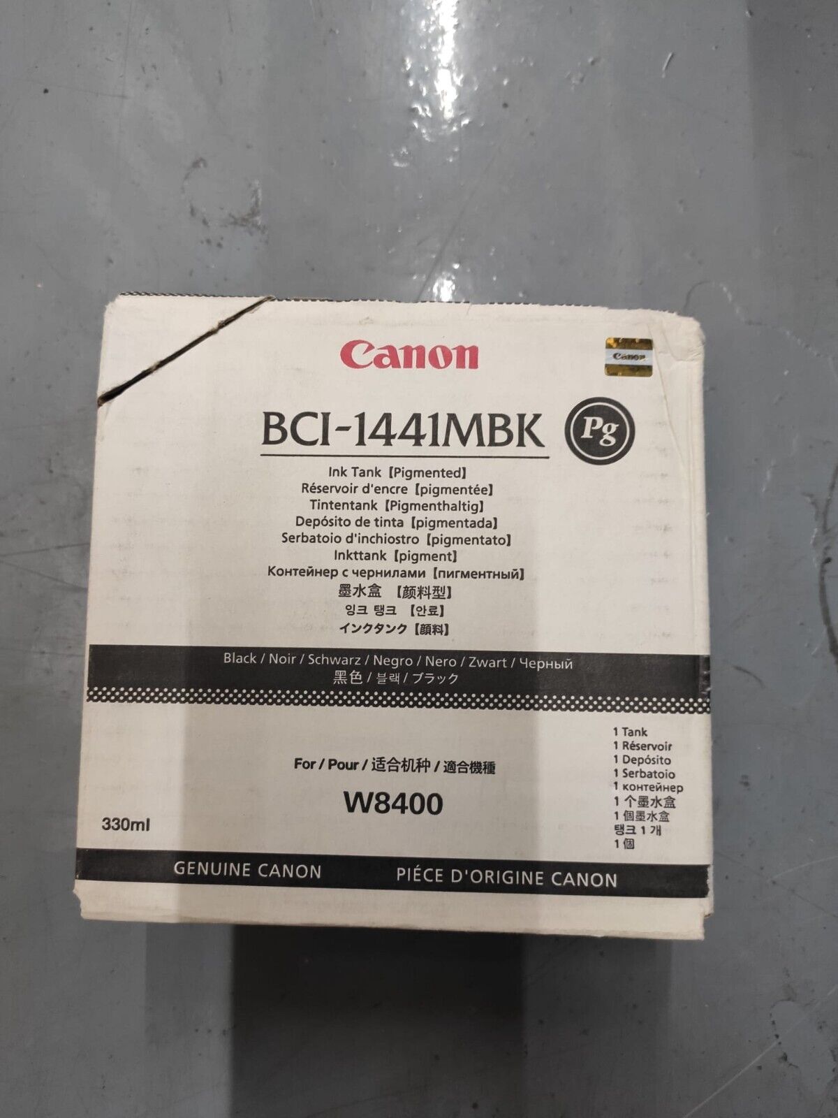 Genuine Canon BCI-1441MBK Matte Black lnk Cartridge - FREE UK DELIVERY! VAT inc.