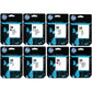 Genuine HP 38 set of 8 Ink Cartridges (C9412A-C9419A) - FREE DELIVERY - VAT inc