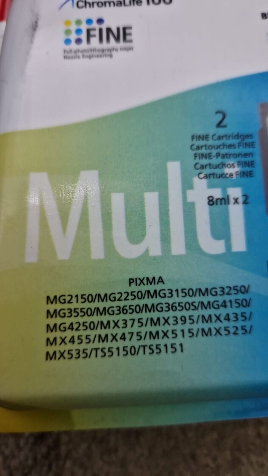 Genuine Canon PG-540 + CL-541 Ink Cartridges - FREE UK DELIVERY - VAT included