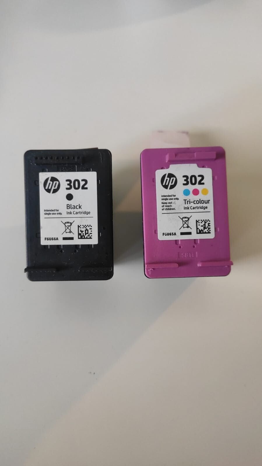UNBOXED HP 302 Black & Colour Ink Cartridges (X4D37AE) - FREE UK DELIVERY!