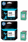 2x Genuine HP 343 Tri-Colour Ink Cartridges (C8766EE) - FREE UK DELIVERY!