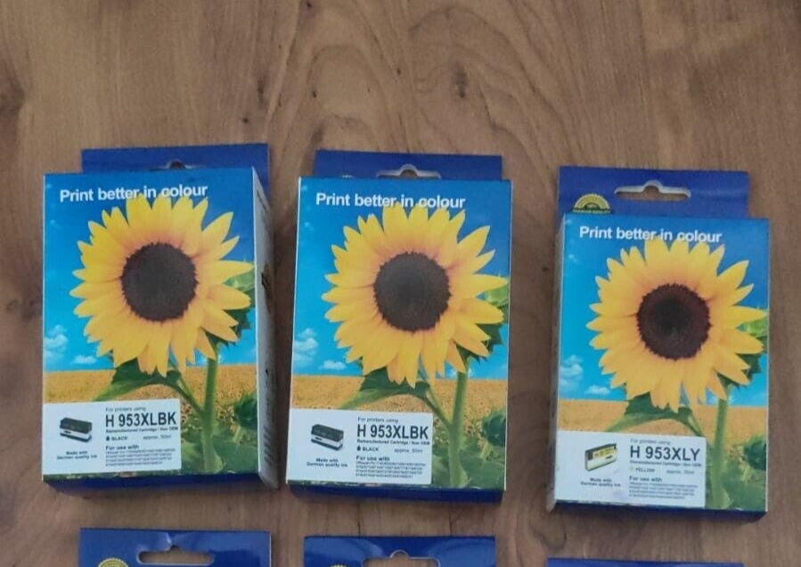 6x HP 953XL Remanufactured Ink Cartridges - FREE UK DELIVERY