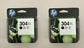 2x Genuine HP 304XL Black Ink Cartridges 2023 dates (N9K08AE) FREE UK DELIVERY!