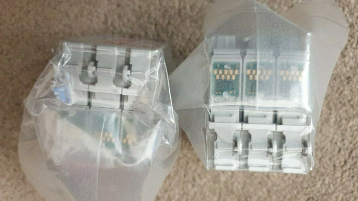 6x Genuine Epson 78 (T0781 T0782 T0783 T0784 T0785 T0786) ink cartridges