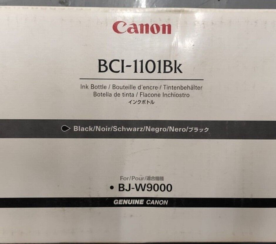 Genuine Canon BCI-1101BK Black ink bottle - FREE UK DELIVERY - VAT included