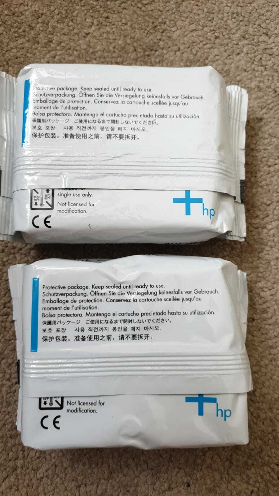 Genuine HP 85 Light Cyan & Light magenta ink designjet 30 90 130 - C9428A/C9429A