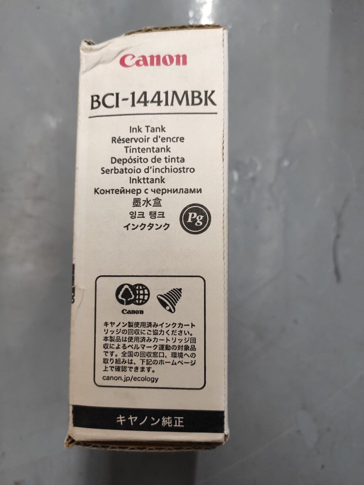 Genuine Canon BCI-1441MBK Matte Black lnk Cartridge - FREE UK DELIVERY! VAT inc.