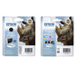 Genuine Epson T1001 T1002 T1003 T1004 Rhino Multipack Ink Cartridges