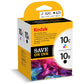 Genuine Kodak 10B Black + 10C Colour Ink Cartridges - FREE UK DELIVERY - VAT inc